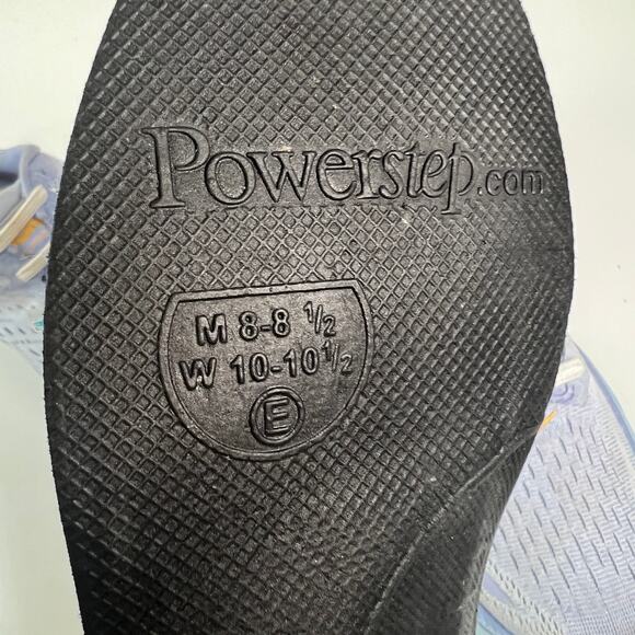 Hoka One One Clifton 8 Baby Lavendar‎ Green 1119394  Powersteps Insoles 10.5 - Picture 10 of 14